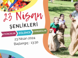 23 Nisan Şenlikleri” kapsamında, “Şehitler Parkında” gerçekleştirilecek birbirinden eğlenceli etkinliklerde buluşalım.