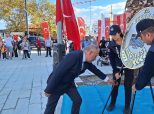 29 EKİM Cumhuriyet Bayramı 100. Yılı münasebetiyle ilçemiz Cumhuriyet Meydanında Atatürk Büstüne Çelenk Sunma Töreni Gerçekleşmiştir.